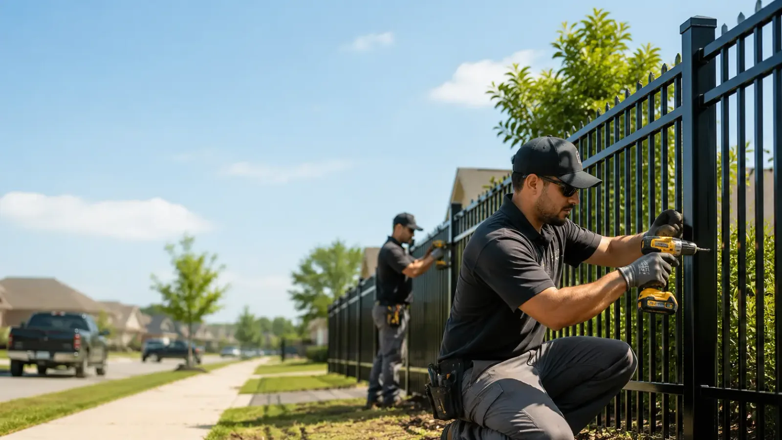 Metal Fence Installation in Dimondale, MI